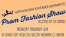 Prom fashion show